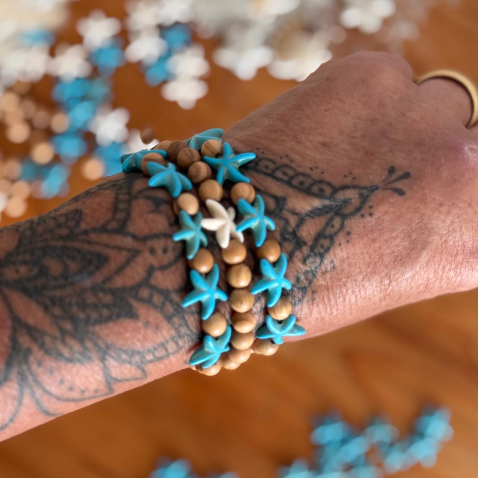 Inspiration Armband Summer Vibes mit Seesternen