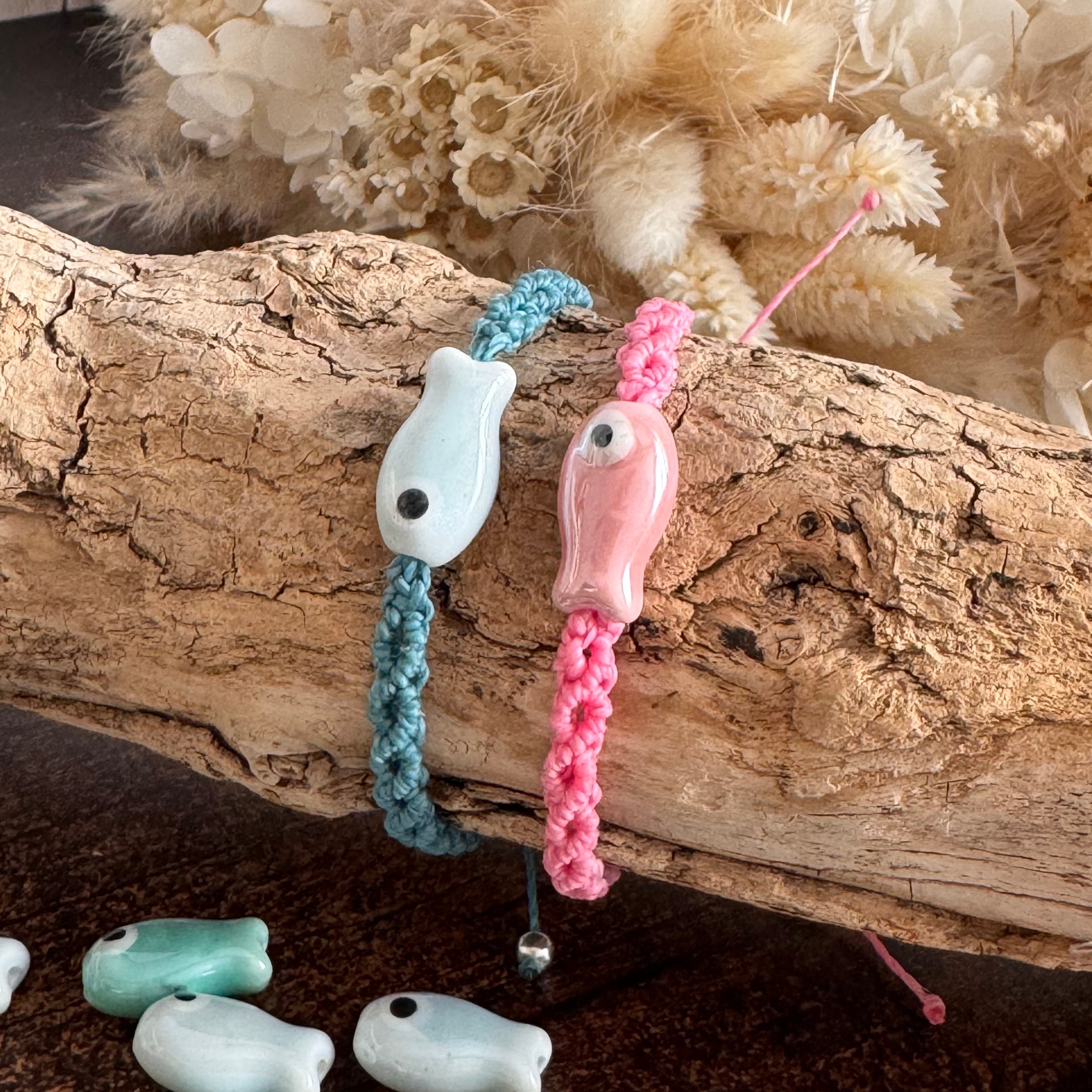 Armband mit Diamantmuster