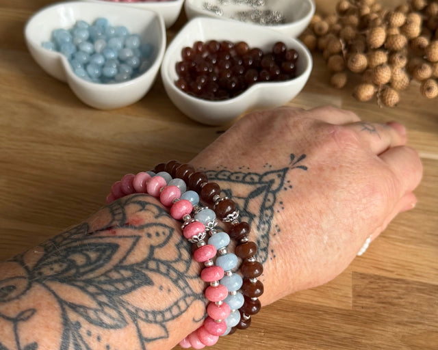 Armbänder mit Edelsteinen