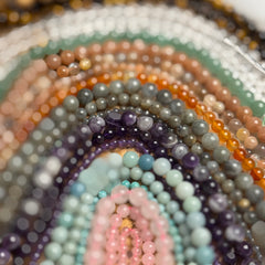 Collection image for: Echte Edelsteinperlen in 4, 6 & 8 mm