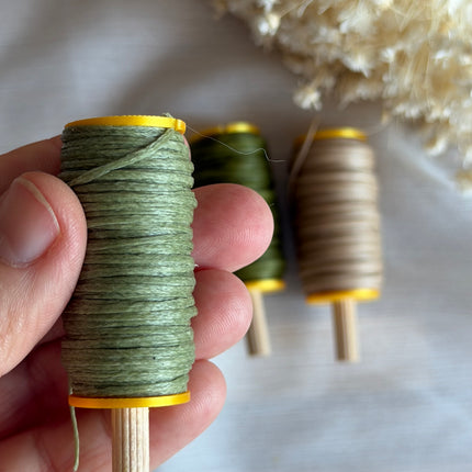 Sage & Stone – CT Point Farbset |  geflochtenes & gewachstes  Polyestergarn 1 mm | CT Point®| Mikromakramee Schmuckgarn