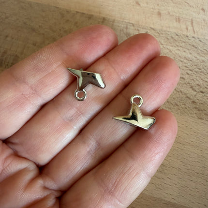 1 x Star Magnetic Clasp made of metal | in silver | For macrame, jewelry &amp; DIY projects