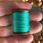 60 m x 0.3 mm Turquoise (076) | Tassel/Quast Yarn | DIY Jewelry Making