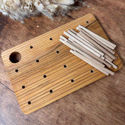 Baby STAR - Mikro Makramee Garnabroller  für kleine Rollen und Aufbewahrung