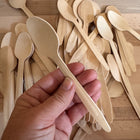 20 x Large Wooden Spoons for Crafts (16.5x4cm)