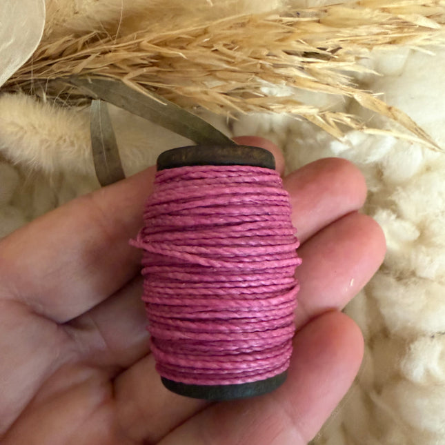 Light Orchid (903) | Linhasita® waxed polyester thread 1 mm | Various lengths | For jewelry making