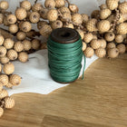 Forest - Dunkelgrün (CT09) |  geflochtenes & gewachstes  Polyestergarn 1 mm | CT Point®| Mikromakramee Schmuckgarn (Kopie)