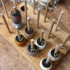 Baby STAR - Mikro Makramee Garnabroller  für kleine Rollen und Aufbewahrung