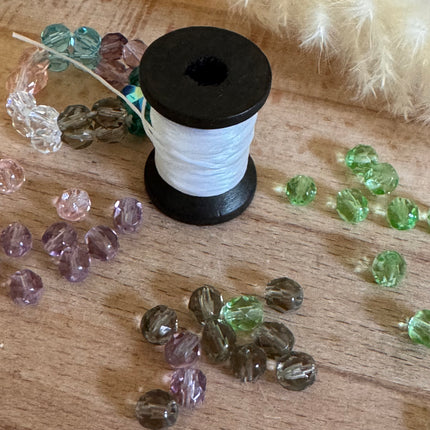 Elastikband 0,7 mm Transparent DIY Schmuckherstellung (5 m)