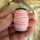 Baby Pink (239) | Linhasita® waxed polyester thread 0.75 & 1 mm thickness | Various lengths | For jewelry