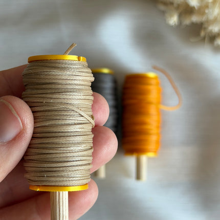 Urban Autumn – CT Point Farbset |  geflochtenes & gewachstes  Polyestergarn 1 mm | CT Point®| Mikromakramee Schmuckgarn