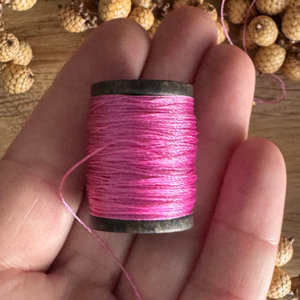 60 m x 0.3 mm Pink (071) | Tassel/Quast Yarn | DIY Jewelry Making