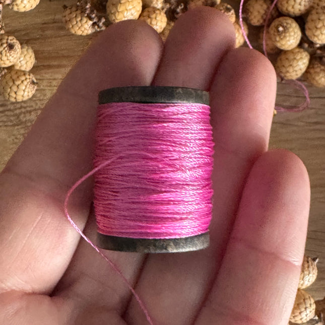 60 m x 0,3 mm Pink (071) | Tassel-/Quastengarn | Schmuckherstellung DIY