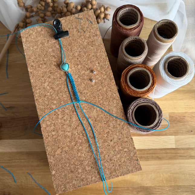 DIY Knüpfbox Mikro Makramee Starter Set - dein organisierter Start ins Knüpfen