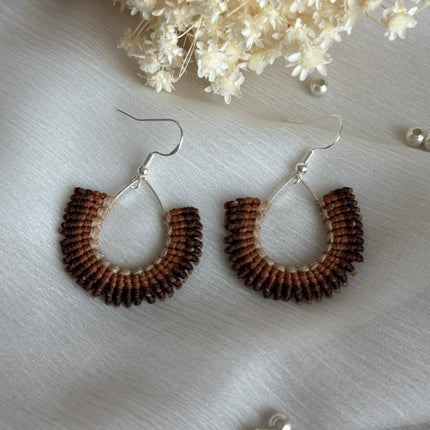 2 x Tropfen Rohlinge | Metall Gold | Für Mikromakramee, Schmuck, Ohrringe & DIY‘s