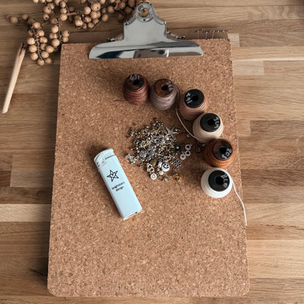 DIY Klemmbrett Makramee Starter Set - dein perfekter Einstieg ins knüpfen