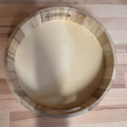 Holztablett (Durchmesser 24cm, Höhe 5 cm)