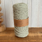1 x Salbei Geflochtenes Makramee-Garn aus 100% Baumwolle | 3mm x 100 m Länge | Für Makramee, Schmuck & DIY‘s