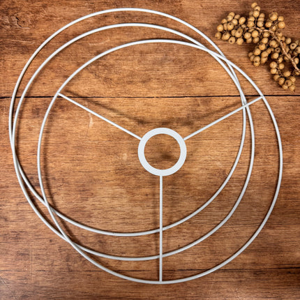 30 cm lampshade for macrame DIY projects