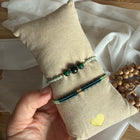 1 x Schmuckkissen ♥ Natural  Beige -  Armbänder Schmuckdisplay Kissen Samt I brightstars