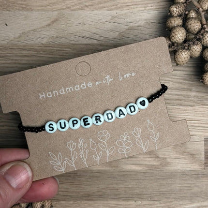 5 x Schmuckkarte "Handmade with Love" Blumen für deine DIY Schmuck Kreationen