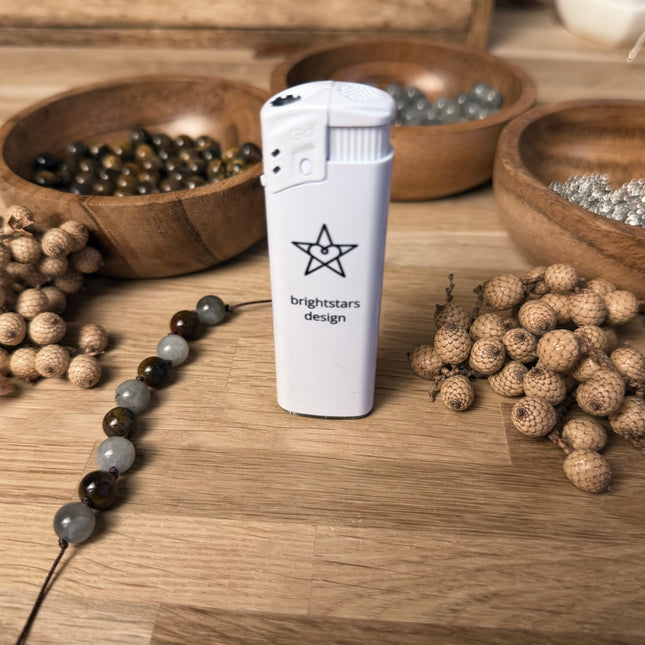 Sturmfeuerzeug für Mikromakramee & Schmuck-DIY