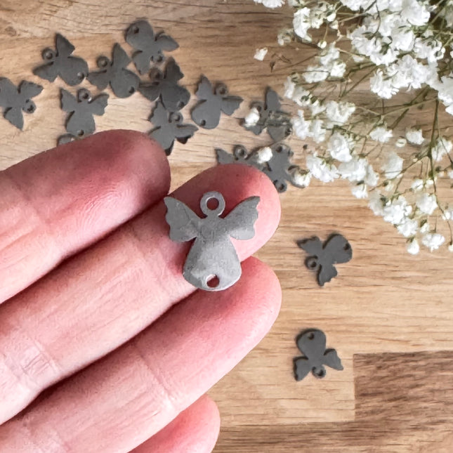 1 x Engel Silber Verbinder für DIY Schmuck - Weihnachten DIY
