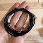 Leather cords for crafting and jewelry making (3m x 1mm)