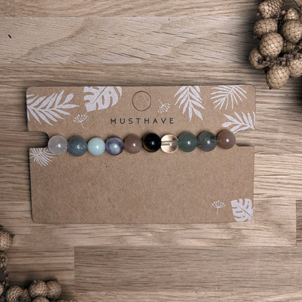 5 x Schmuckkarte "MUST HAVE" Blätter für deine DIY Schmuck Kreationen