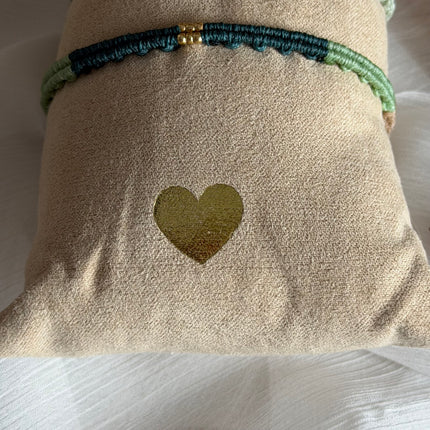 1 x Schmuckkissen ♥ Natural  Beige -  Armbänder Schmuckdisplay Kissen Samt I brightstars