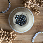 1 x Schwarz Weiß Stern Acryl für personalisierte DIY- und Makramee-Projekte