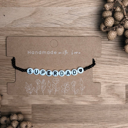 5 x Schmuckkarte "WITH LOVE" Blumen für deine DIY Schmuck Kreationen