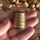 60 m x 0.3 mm Gold (073) | Tassel/Quast Yarn | DIY Jewelry Making