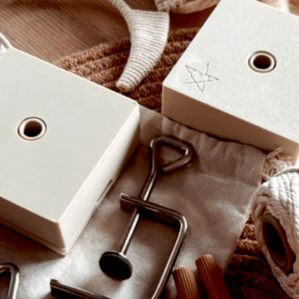 Measuring Stick 2 Go – The Revolution in Yarn Measurement for Macrame - GIFT: Cotton Bag 🎁