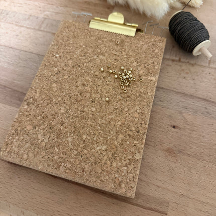 Macrame Clipboard covered with cork in three sizes A5, A4 and A3 + Christmas Tree Stencil PDF