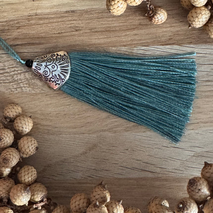 60 m x 0.3 mm Turquoise (076) | Tassel/Quast Yarn | DIY Jewelry Making