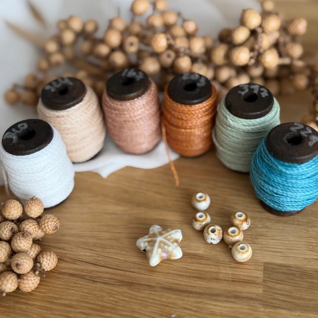 DIY Jewelry STAR Mikro Makramee Starter Set - dein perfekter Einstieg ins knüpfen