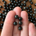 10 x Perlen aus Obsidian | in Schwarz | 6 mm | Für Mikromakramee, Schmuck & DIY‘s