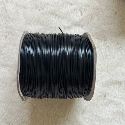 1 x Mikromakrameegarn |  Dunkelgrün, Blau & Schwarz | 1 mm x circa 200 m | Fundgrube