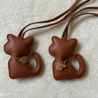 1 x Schlüssel- und Taschenanhänger im Katzen-Design | 8,5 x 6,5 mm | Fundgrube