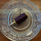 Aubergine (CT30) |  geflochtenes & gewachstes  Polyestergarn 1 mm | CT Point®| Mikromakramee Schmuckgarn