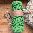 1 x Lemon Braided Macrame Yarn made of 100% cotton | 3mm x 100m length | For macrame, jewelry & DIYs