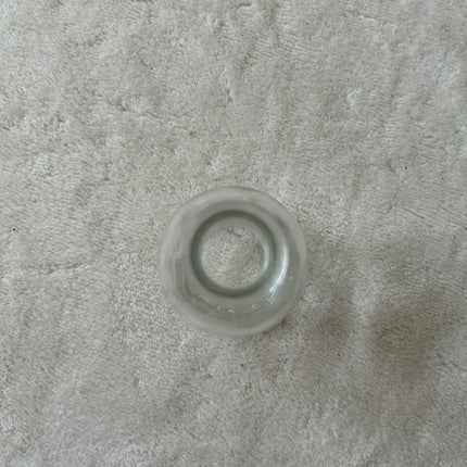 1 x kleine Glasvase | 10,5 x 5,5 cm | Fundgrube