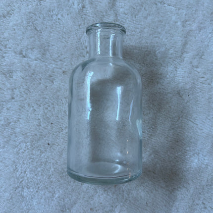 1 x kleine Glasvase | 10,5 x 5,5 cm | Fundgrube