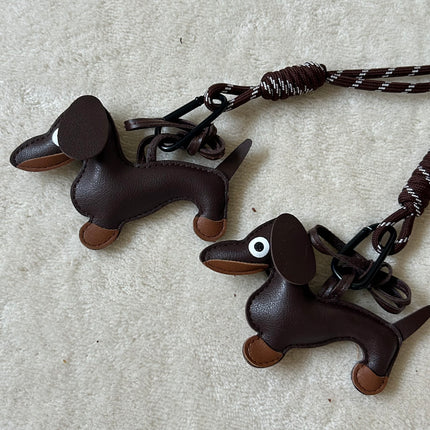 1 x Schlüssel- und Taschenanhänger im Dackel-Design | 12 x 8 mm | Fundgrube