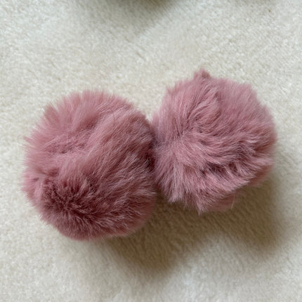 1 x Pompoms | in Rosé | 7,5 x 7,5 mm | Fundgrube