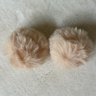1 x Pompoms| in Sand | 7,5 x 7,5 mm | Fundgrube