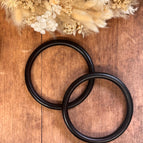 2 Stück / Dunkelbraun