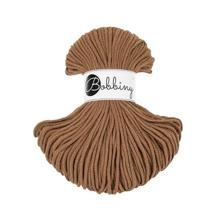 Bobbiny Cotton Candy Garn Bobbiny Kordel Junior Caramel 3 mm x 100 m