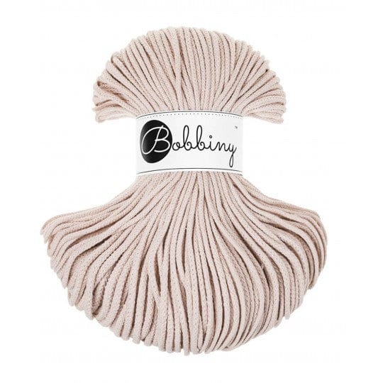 Bobbiny Cotton Candy Garn Bobbiny Kordel Junior Nude 3 mm x 100 m